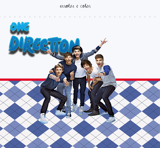  One Direction:Free Printable Label. 