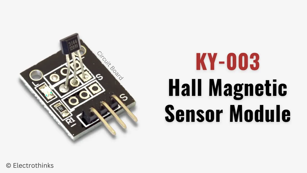 KY-003 Hall Magnetic Sensor Module