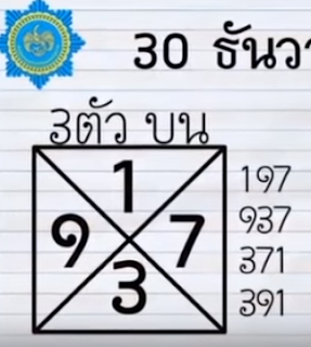 Thai Lottery VIP Tips For 01 January 2019 | Thailand Lottery Today Result