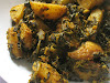 Saag Aloo (Spinach in addition to Potato Curry)