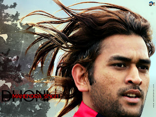 Mahendra Singh Dhoni with Long Hairstyle - Celebrity Men Hairstyle Ideas