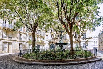 Paris : Cité de Trévise, le temps suspendu, charmes préservés d'un square développé sous la Monarchie de Juillet - IXème
