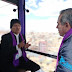 Morales recorre la línea Morada del teleférico que une las ciudades de La Paz y El Alto
