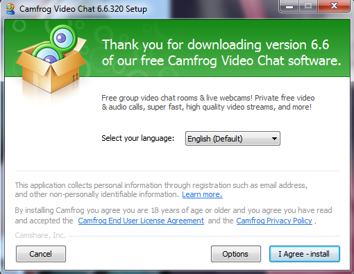 Install Camfrog 6.6