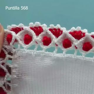 Puntilla Bella a Crochet