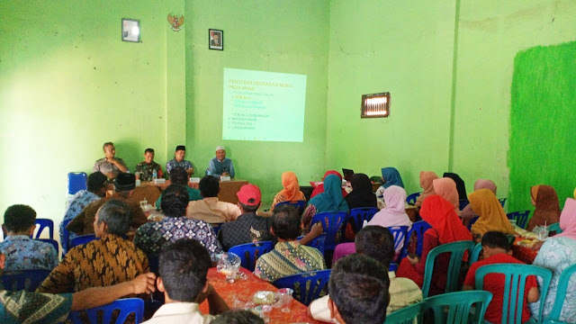 Kodim Karanganyar – Sosialisasi Pembentukan Karakter Anak Agar Siap Menghadapi Tantangan Masa Depan