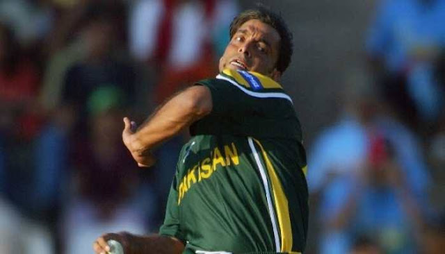 Shoaib Akhtar bowling speed