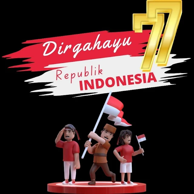 Contoh Gambar Tema Kemerdekaan 3D Menarik