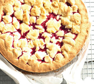 Strawberry, Raspberry and Rhubarb Shortcake Recipe