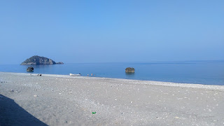 Chiliadou beach in Evia island