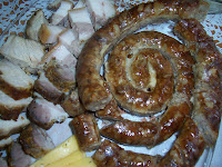 meat, sausages