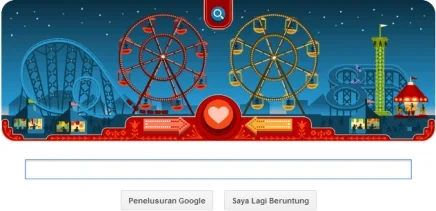 Google Doodle Rayakan Valentine Day