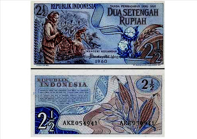 Uang kertas pertama kali diedarkan dandigunakan di Nusantara adalah pada saat pendudukan p Uang Kertas Rupiah di masa 1960 Sampai Masa Kini
