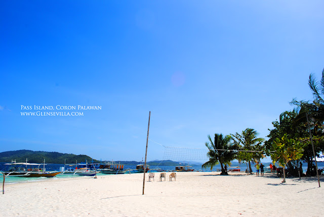 Pass Island Coron Palawan, beach