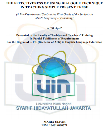Contoh Judul Skripsi Linguistik - Contoh O