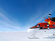 An American airplane that acts like a flying space lab, collection data all . (south pole american expedition airplane)