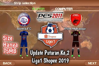 Download PES 2011 Mod Apk Liga Indonesia 2019 Android