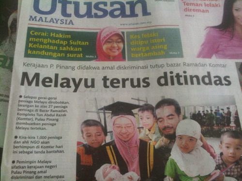 Contoh artikel keratan akhbar tentang perpaduan kaum 