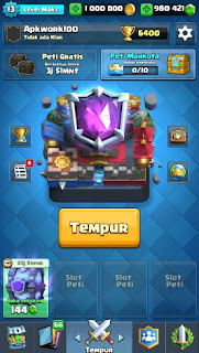 Clash Royale Mod Apk v1.8.2 Full Hack Unlimited Gems Coins Money