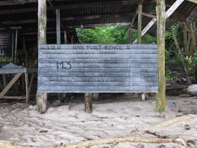 Lee Marvin Beach Graffiti, Palau