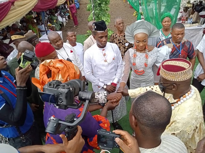 MOMENTS OF BLISS AS PASTOR VICTOR ANAELE WEDS