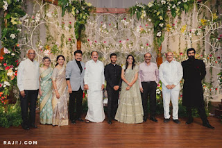 Venkatesh daughter Ashritha and Vinayak Reddy wedding reception