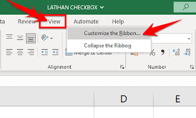 Membuat Check Box Kotak Ceklist di Excel