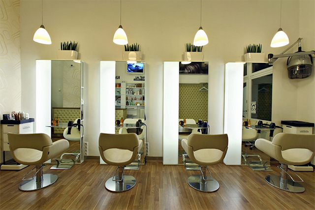 salon interior design in Dubai