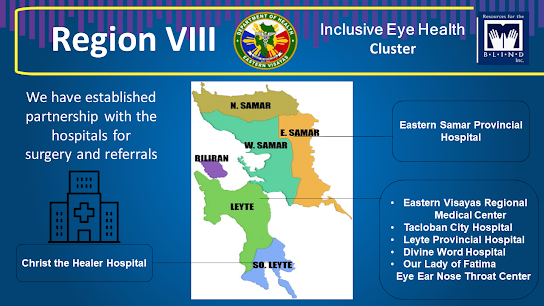 focused partnership with Department of Health Region 8 in strengthening health systems