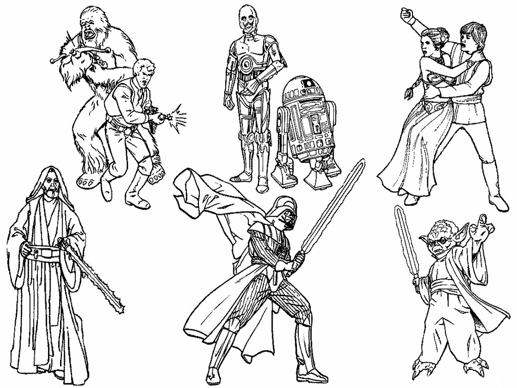 Free Printable Star Wars Coloring Pages  Free Printable 