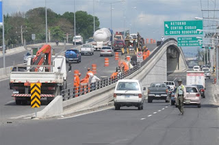 Obras Públicas cierra a partir de este lunes túneles y elevados por mantenimiento