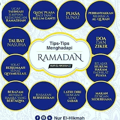 Tips Menghadapi Ramadan