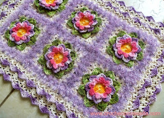crochet rugs with revenues in crochet square