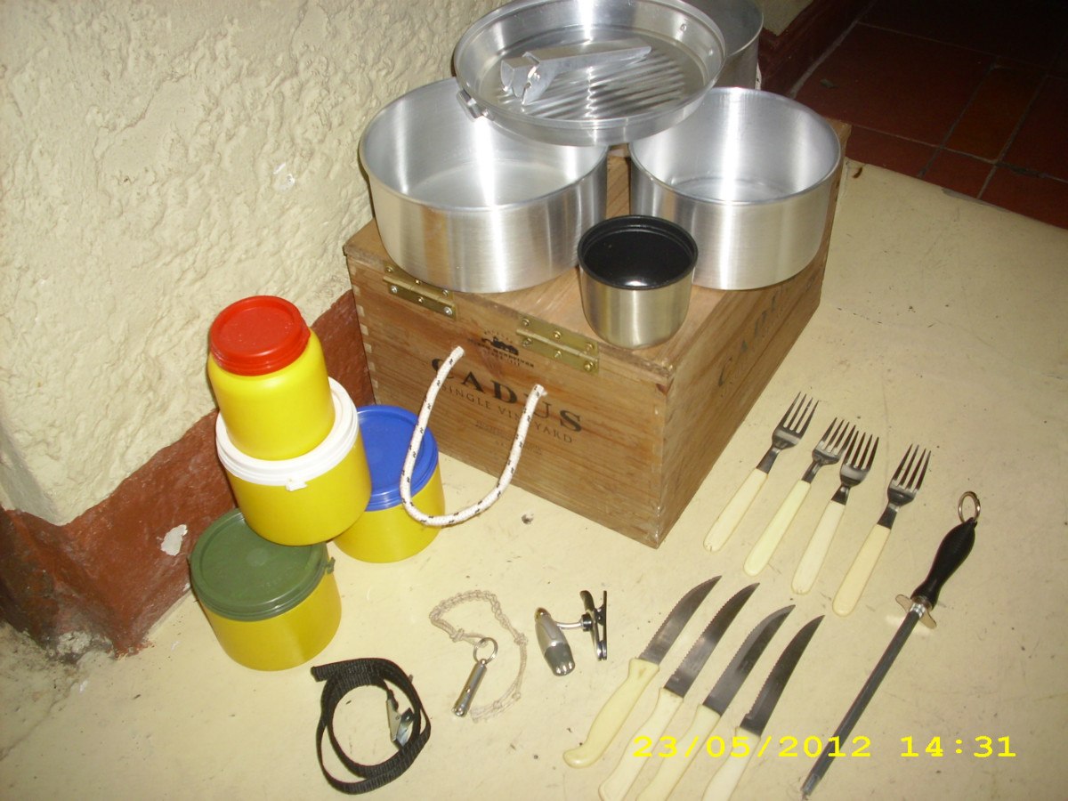 kit de cocina camping