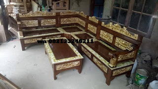 Furniture Kursi Tamu Kayu Jati