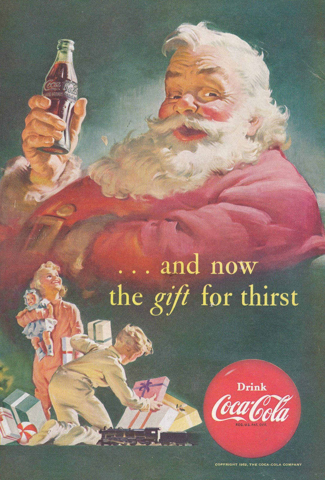 SANTA CLAUS AND COCA COLA