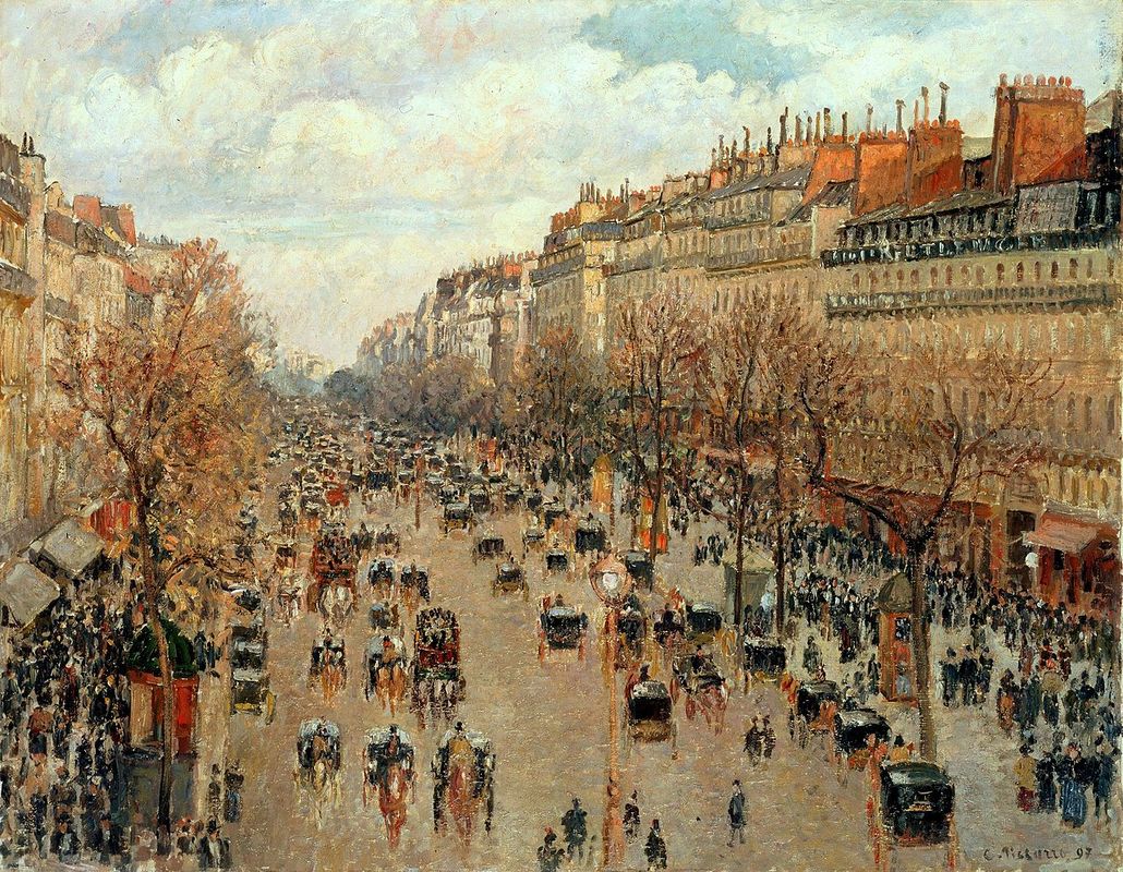 Boulevard Montmartre, 1897
