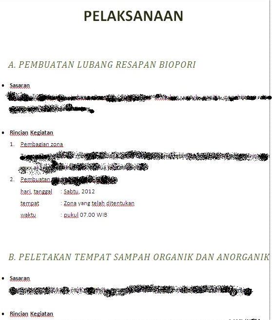 Membuat Proposal kegiatan acara  KapalKita