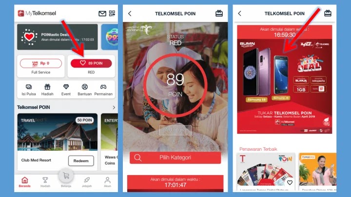 cara tukar poin telkomsel