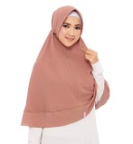 Contoh Jilbab Warna Mocca