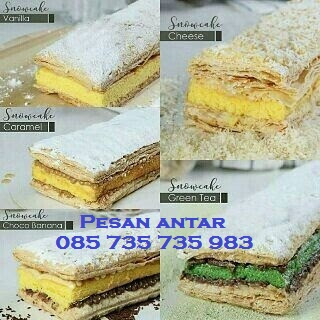 Kami menyediakan layanan antar delivery snow cake surabaya online ke stasiun pasar turi,gubeng,bandara juanda,perak dan hotel-hotel.