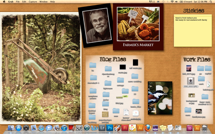 Screensaver blog