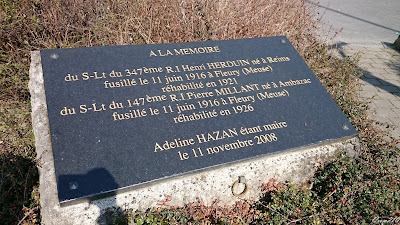 Une plaque pour Herduin et Millant à Reims