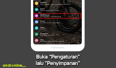 cara format kartu sd tanpa pc