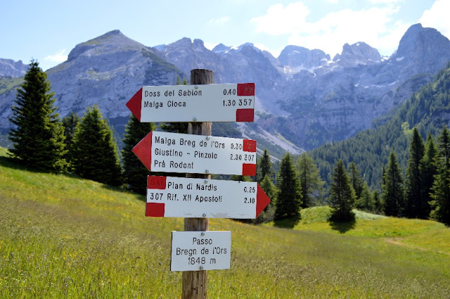 rifugio XII apostoli dolomiti di brenta