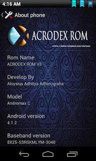 PORT ROM Acrodex V3 ANDROMAX C JELLYBEAN AD686G