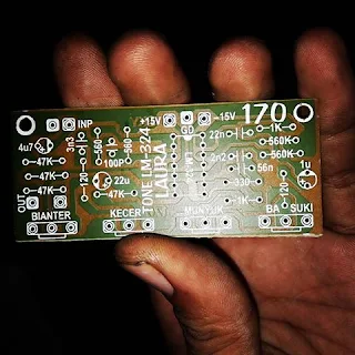 Tone Control PCB Design