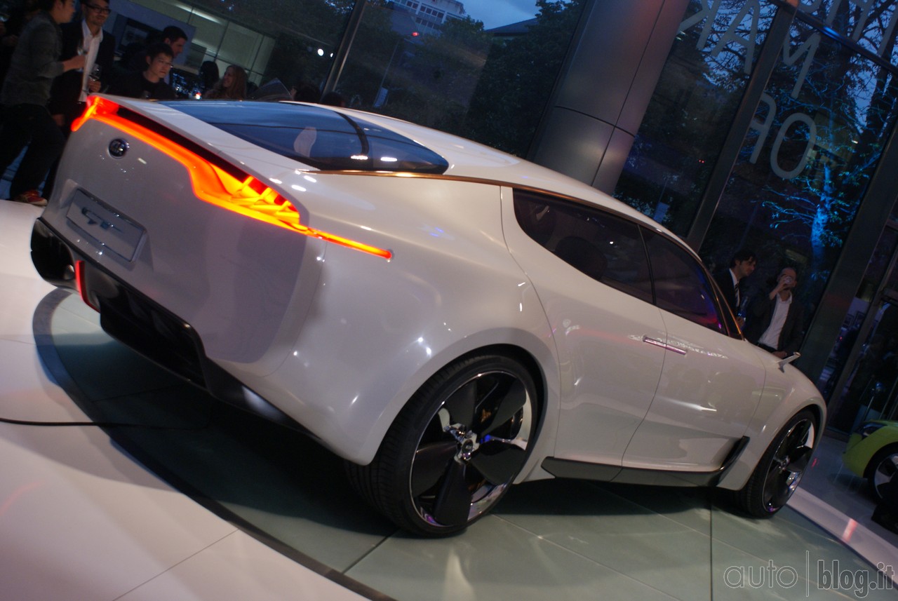 Luxury sport cars, KIA GT CONCEPT Korean Grand Touring