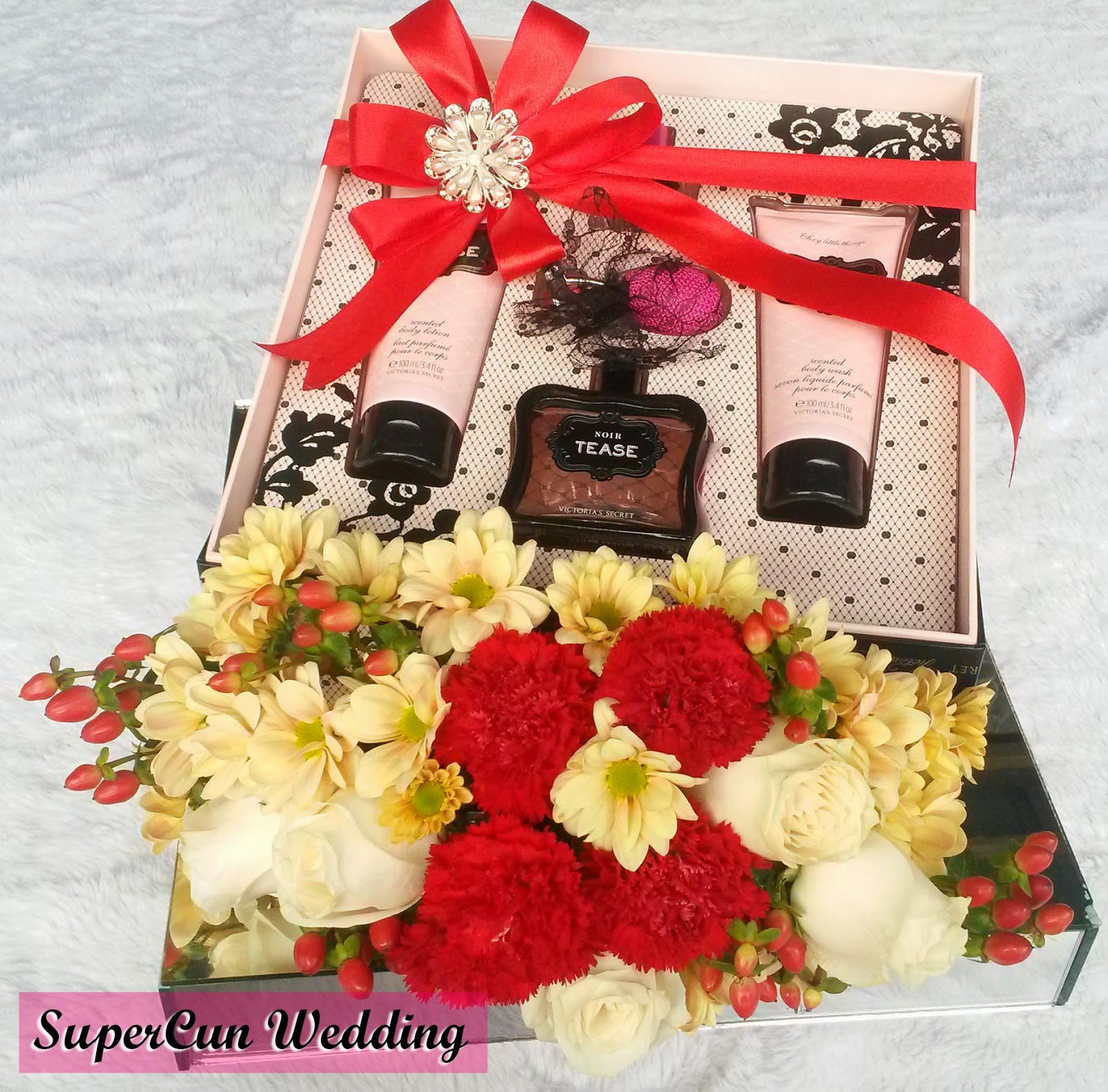  Hantaran Tunang  Merah Champagne for Hamizudin SuperCun 