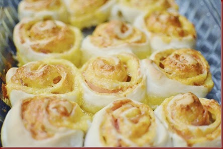 Ham and Cheese Pinwheels